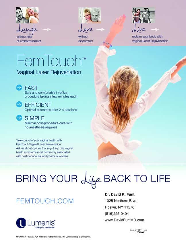 FemTouch Vaginal Rejuvenation on Long Island, NY